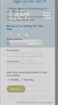 Mobile Screenshot of lapafundraising.com